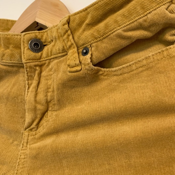 Mustard yellow corduroy pants - Picture 3 of 4
